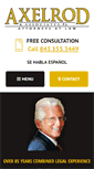Mobile Screenshot of gotaxelrod.com