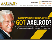 Tablet Screenshot of gotaxelrod.com